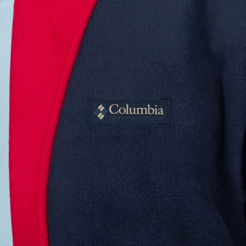 Columbia Back Bowl bluză de bărbați din fleece roșu 1872794