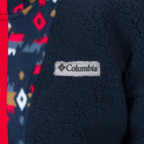 Bărbați Columbia Backbowl Sherpa fleece sweatshirt albastru marin 1952403