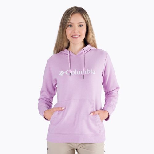 Hanorac de trekking pentru femei Columbia Logo violet 1895751