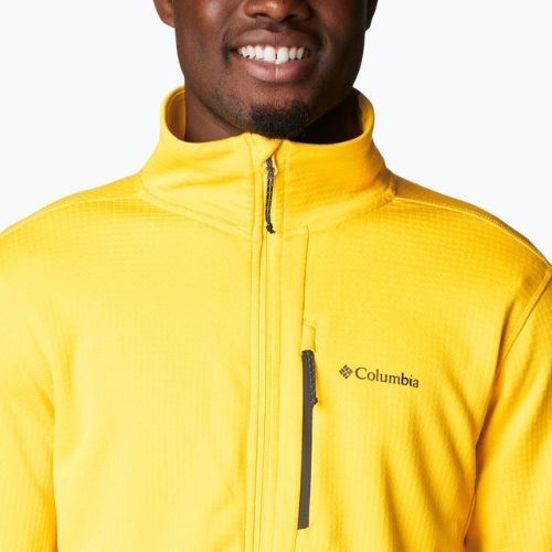 Tricou de trekking pentru bărbați Columbia Park View galben 1952222