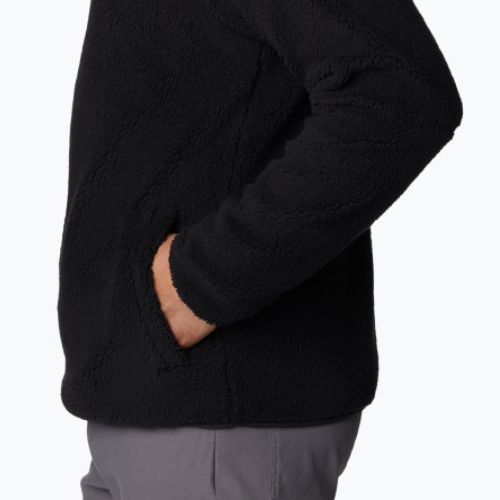 Bluză fleece pentru bărbați Columbia Rugged Ridge III Sherpa neagră 2013692