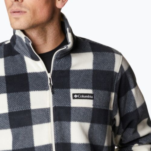 Hanorac de bărbați Columbia Steens Mountain Printed fleece sweatshirt maro 1478231