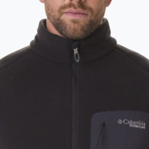 Columbia Titan Pass 2.0 II bărbați Fleece Sweatshirt negru 1866422