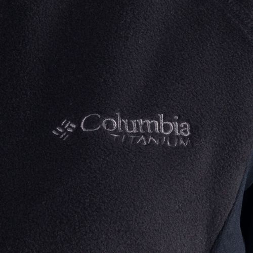 Columbia pentru femei Titan Pass 2.0 II fleece sweatshirt negru 1866451