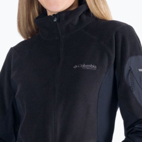 Columbia pentru femei Titan Pass 2.0 II fleece sweatshirt negru 1866451