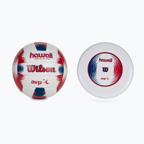 Volei + Frisbee Wilson Hawaii AVP VB Malibu alb WTH80219KIT