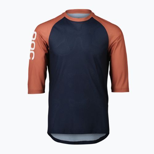 Tricoul de ciclism pentru bărbați POC MTB Pure 3/4 turmaline navy/himalayan salt