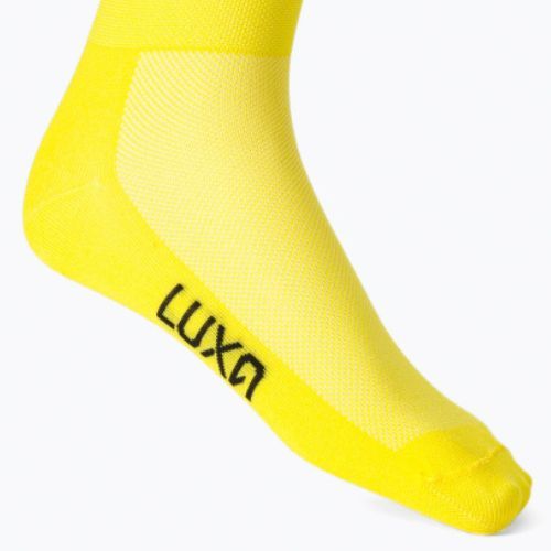 LUXA Classic șosete de ciclism galben LUHE21SCYS