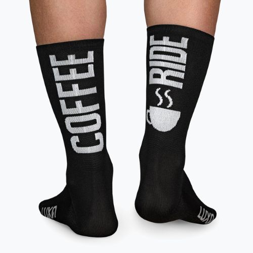 LUXA Coffee Ride șosete de ciclism negru LAM21SCRBS1