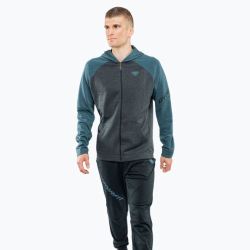 Hanorac bărbătesc DYNAFIT 24/7 PTC Zip Fleece Sweatshirt Blue 08-0000071506
