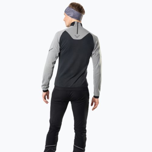 Jachetă de schi pentru bărbați DYNAFIT Speed PTC 1/2 Zip gri-negru 08-0000071498