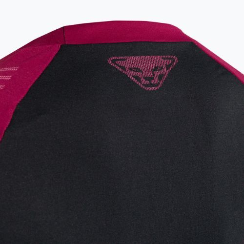 DYNAFIT Speed Dryarn LS tricou termic pentru femei negru-roșu 08-0000071057