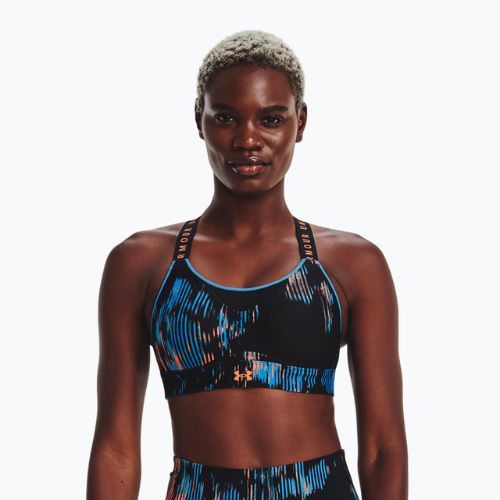 Sutien de fitness Under Armour Infinity High Print negru 1369026