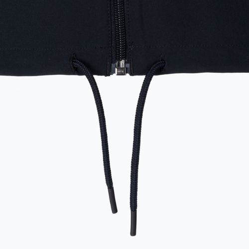 Under Armour Woven jachetă cu glugă pentru femei cu glugă neagră și albă 1369889