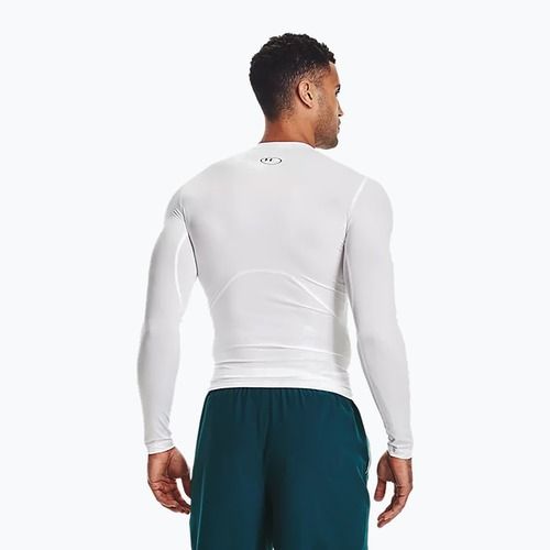 Tricou cu mânecă lungă pentru bărbați Under Armour Ua Hg Armour Comp LS alb 1361524-100