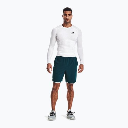 Tricou cu mânecă lungă pentru bărbați Under Armour Ua Hg Armour Comp LS alb 1361524-100