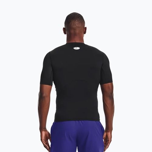 Tricou de antrenament pentru bărbați Under Armour Ua Hg Armour Comp SS negru 1361518-001