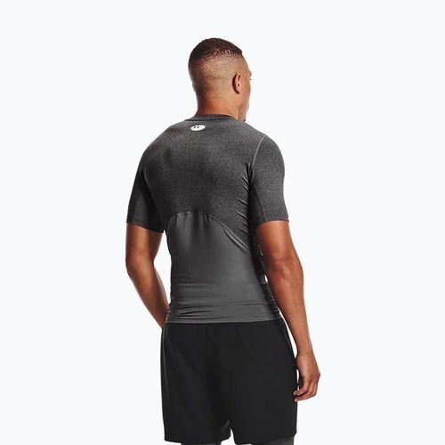 Tricou de antrenament pentru bărbați Under Armour Ua Hg Armour Comp SS gri 1361518-090