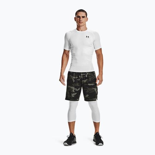 Tricou de antrenament pentru bărbați Under Armour Ua Hg Armour Comp SS alb 1361518-100