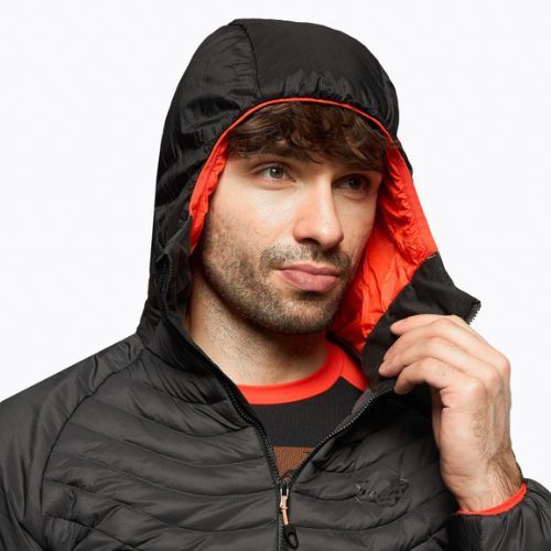 Jachetă de schi cu glugă și izolație DYNAFIT Speed Insulation pentru bărbați  gri 08-0000071581