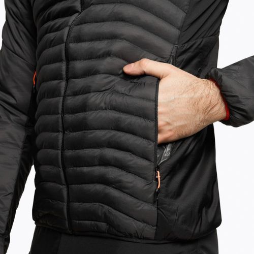 Jachetă de schi cu glugă și izolație DYNAFIT Speed Insulation pentru bărbați  gri 08-0000071581