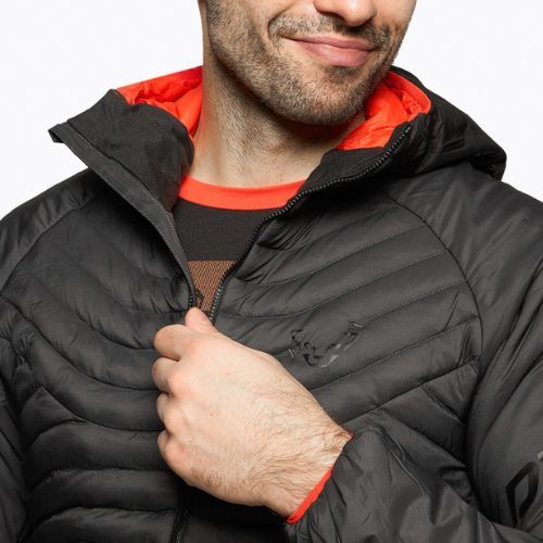 Jachetă de schi cu glugă și izolație DYNAFIT Speed Insulation pentru bărbați  gri 08-0000071581