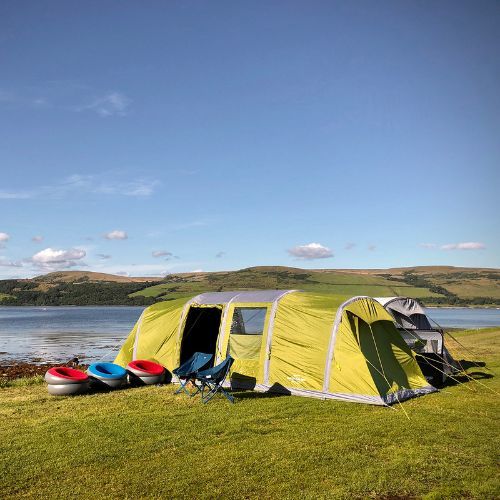 Vango Longleat II Air 800XL verde TEQLONGAIH09TAS cort de camping pentru 8 persoane Vango Longleat II Air 800XL verde TEQLONGAIH09TAS