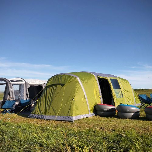 Vango Longleat II Air 800XL verde TEQLONGAIH09TAS cort de camping pentru 8 persoane Vango Longleat II Air 800XL verde TEQLONGAIH09TAS