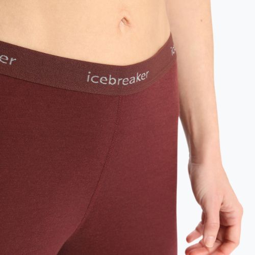Pantaloni termici pentru femei Icebreaker 200 Oasis maro IB1043830641