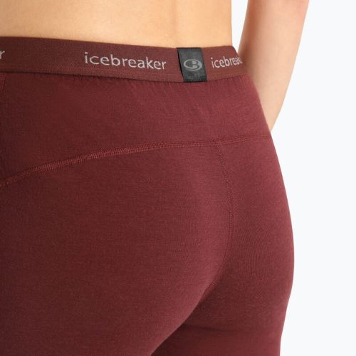 Pantaloni termici pentru femei Icebreaker 200 Oasis maro IB1043830641