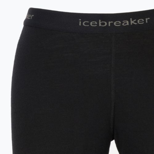 Pantaloni termici pentru femei Icebreaker 200 Oasis 001 negru IB1043830011