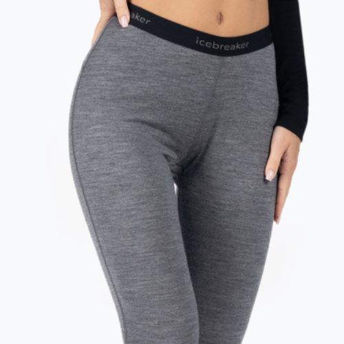 Pantaloni termici pentru femei Icebreaker 200 Oasis 020 gri IB1043830131