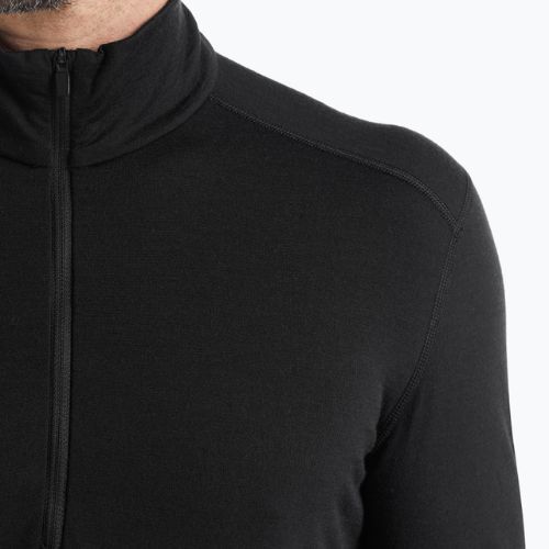 Tricou termic pentru bărbați icebreaker 200 Oasis negru IB1043670011