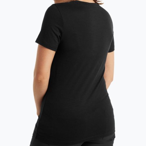 Tricou de trekking pentru femei icebreaker Tech Lite II negru IB0A59J90011