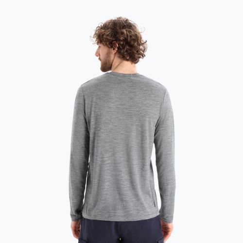 Icebreaker Tech Lite II tricou de drumeție pentru bărbați gri IB0A56KY0041