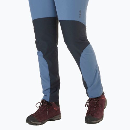 Pantaloni de trekking pentru femei Rab Torque albastru/negru QFU-70