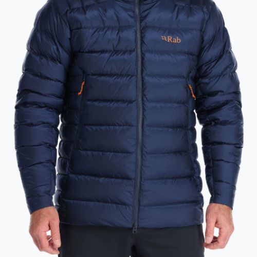 Geacă de puf pentru bărbați Rab Electron Pro albastru QDN-85-DIK-SML