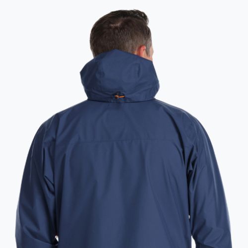 Rab Downpour Eco jachetă de ploaie pentru bărbați albastru QWG-82-DIK-SML