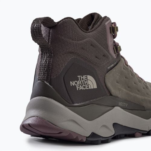 Cizme de trekking pentru femei The North Face Vectiv Vectiv Exploris Mid Futurelight Lthr maro NF0A5G3AMD01