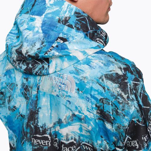 Jachetă de snowboard pentru bărbați The North Face Printed Dragline albastru NF0A7ZUF9C11