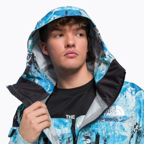 Jachetă de snowboard pentru bărbați The North Face Printed Dragline albastru NF0A7ZUF9C11