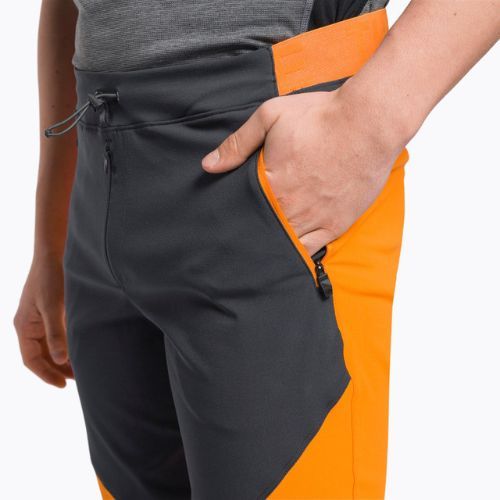 Pantaloni de schi pentru bărbați The North Face Dawn Turn portocaliu-gri NF0A7Z8N8V81