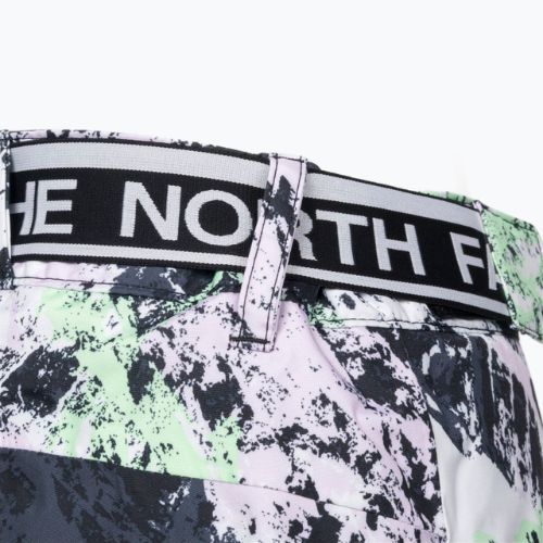 The North Face Freedom Insulated pantaloni de schi pentru copii negru și violet NF0A7WPH99D1
