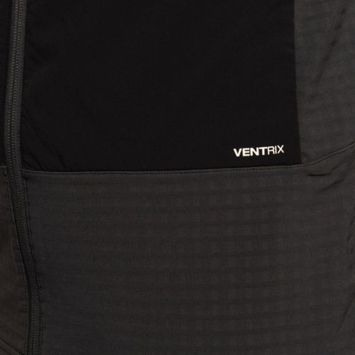 Jilet de schi pentru bărbați The North Face Dawn Turn Hybrid Ventrix negru/gri NF0A7Z8RMN81