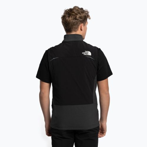 Jilet de schi pentru bărbați The North Face Dawn Turn Hybrid Ventrix negru/gri NF0A7Z8RMN81