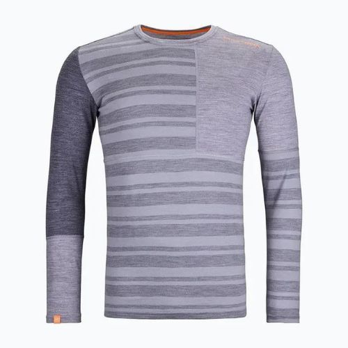 Cămașă termică pentru bărbați Ortovox Rock'N'Wool LS gri 8410200021