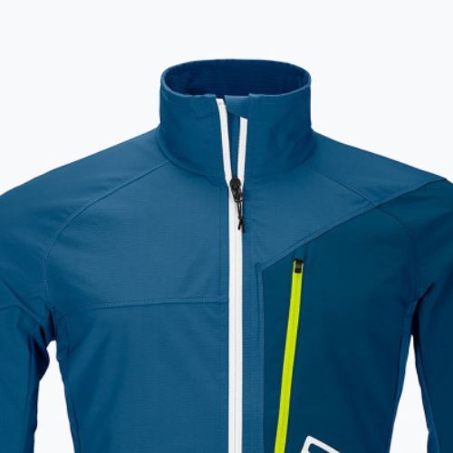 Jachetă softshell pentru bărbați Ortovox Berrino albastru 6037200022