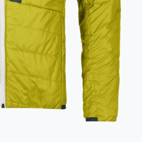 Jachetă hibridă pentru bărbați Ortovox Swisswool Piz Boval verde reversibil 6114100052