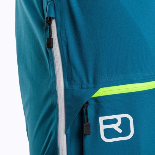 Pantaloni pentru bărbați Ortovox 3L Ortler skitouring albastru 7071800011