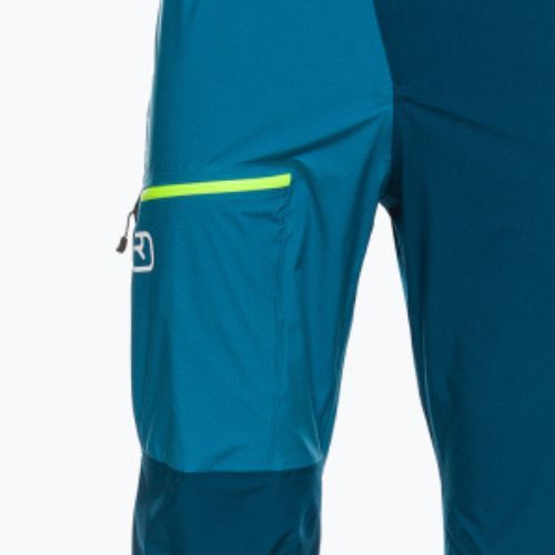 Pantaloni pentru bărbați Ortovox 3L Ortler skitouring albastru 7071800011